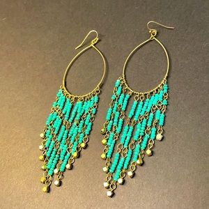 Turquoise earring